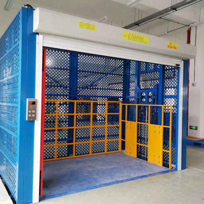 雁江导轨式升降货梯